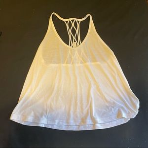 White lululemon tank